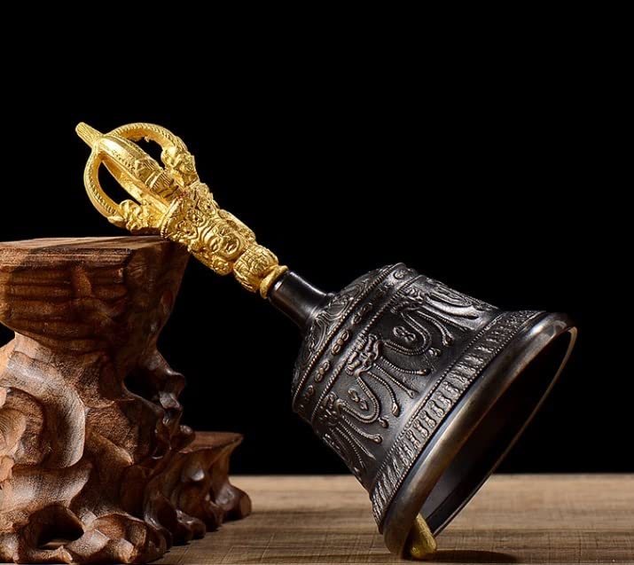 Amazon｜金剛鈴 大型仏教ベル 鈴 ハンドベル 仏教 仏具密教法具・寺院